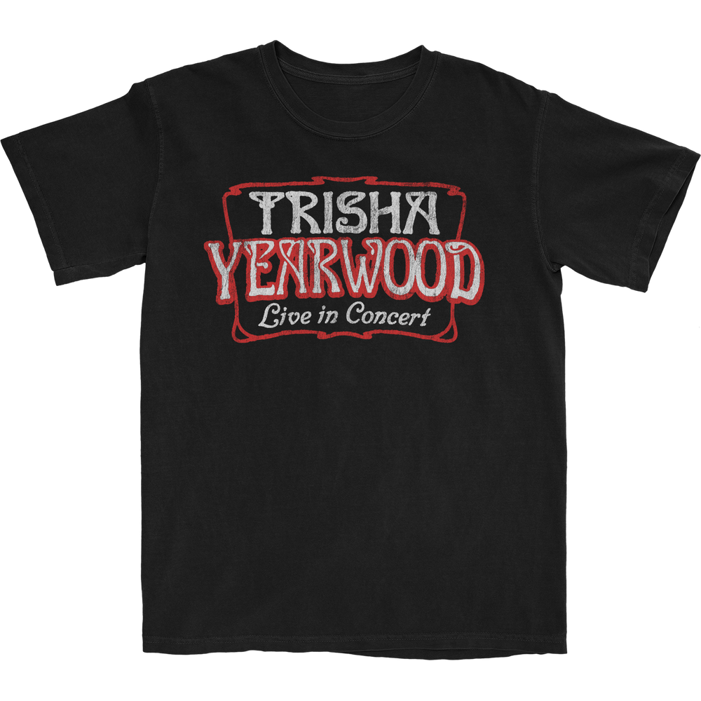 2025 Trisha Yearwood Black Tee (Pre-Order)