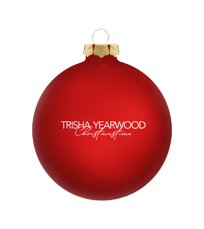 Trisha Yearwood Christmastime Red Ornament