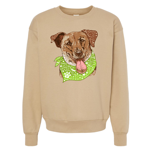 2025 Sandstone Dottie's Yard Crewneck Sweatshirt