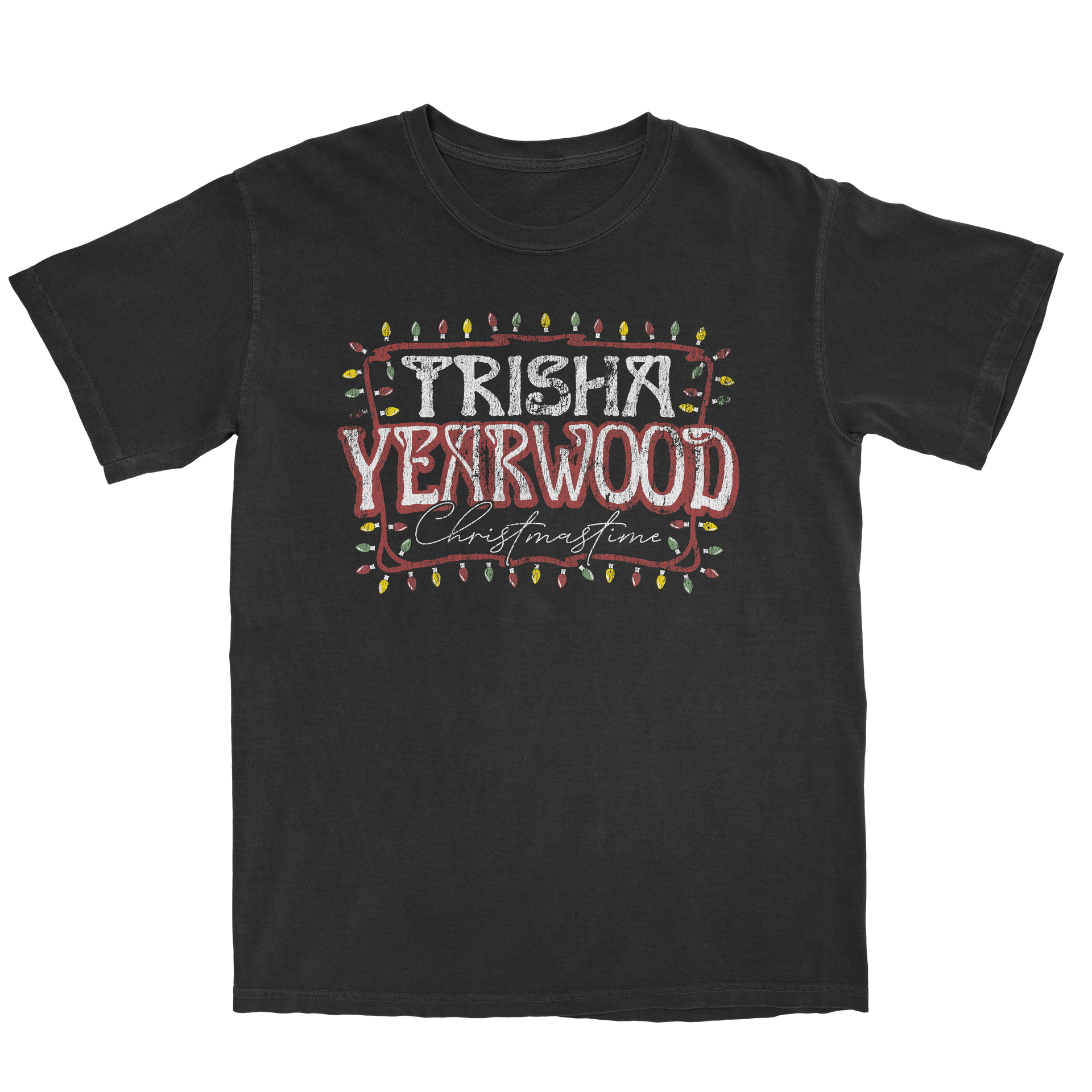 2025 Trisha Yearwood Christmastime Black Tee