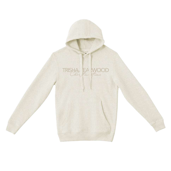 2025 Trisha Yearwood Christmastime White Hooded Fleece (Pre-Order)