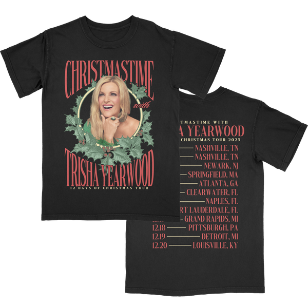 2025 Trisha Yearwood Christmastime Photo Tour Tee