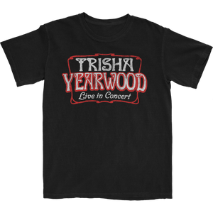 2025 Trisha Yearwood Black Tee (Pre-Order)